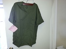 Unisex Medical Scrub Top Color SAGE Size Small