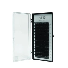Callas Individual Eyelashes for Extensions, 0.07mm C Curl - 15mm [US Seller]