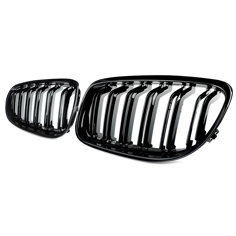 Gloss Black Front Kidney Grille Grill For BMW 3-Series E90 E91 2009-11 328i 335i Foto 2 de 4