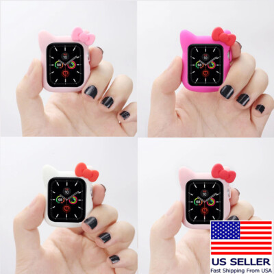 Kitty Cat Cute Sanrio Cover for Apple Watch Series 1/2/3/4/5 38/40/42/44mm