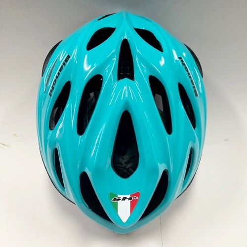 BIANCHI × SH+ SHOT2 Helmet Celeste Black 2 Color Variations Size 55-60 New - Picture 5 of 29