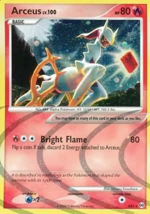 Arceus - AR3 - Holo Rare