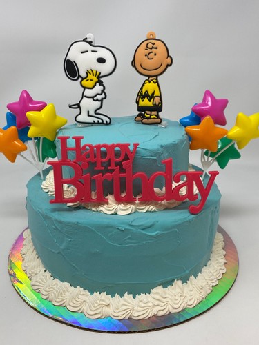 Charlie Brown und Snoopy Geburtstag Tortenaufleger Set BRANDNEU - Bild 7 von 20