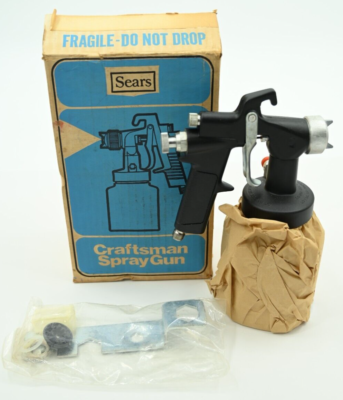 #ad Vintage NOS Sears Craftsman Pneumatic Spray Gun Model 30 15614 $49.99