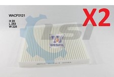 2x Wesfil Cabin Air Pollen Filters WACF0121