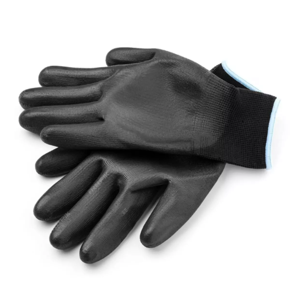 Black best sale nylon gloves