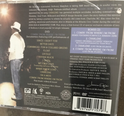 Anthony Hamilton - Comin' From Where I'm From: Live & More - Ltd