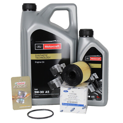 Original Ford Ölwechselkit C-/S-Max Focus Galaxy Mondeo Transit 6 Liter 5W30