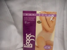 Leggs Day Sheer Control Top Pantyhose Size B Neutral Sheer Toe