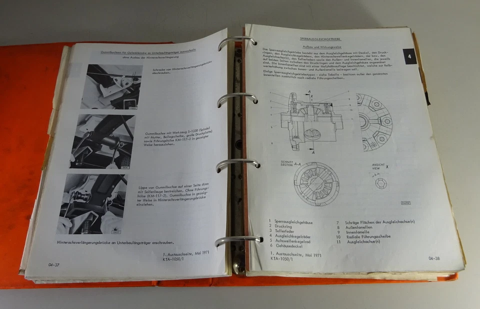 Manual De Taller Opel Ascona 16 / 19 + Manta A Chasis / Motor Desde 09/1970 - Imagen 4 de 4