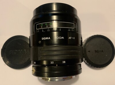 Sigma Auto Focus Zoom AF E 1:3:5 4:5 F 28 -70 mm 52 mm Multi