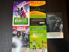 Microsoft Xbox Live 2 Month Free Trial Code Scratch Card NEW LOT
