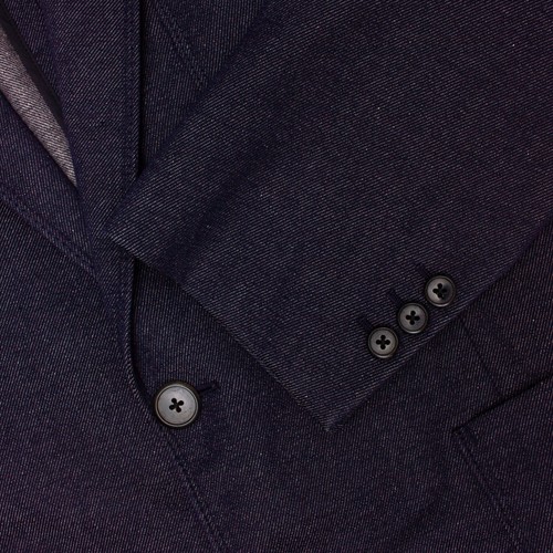 2.5k$ PRADA Navy Wool Two Buttons Blazer Sport Coat Jacket 54 - L - Picture 10 of 11