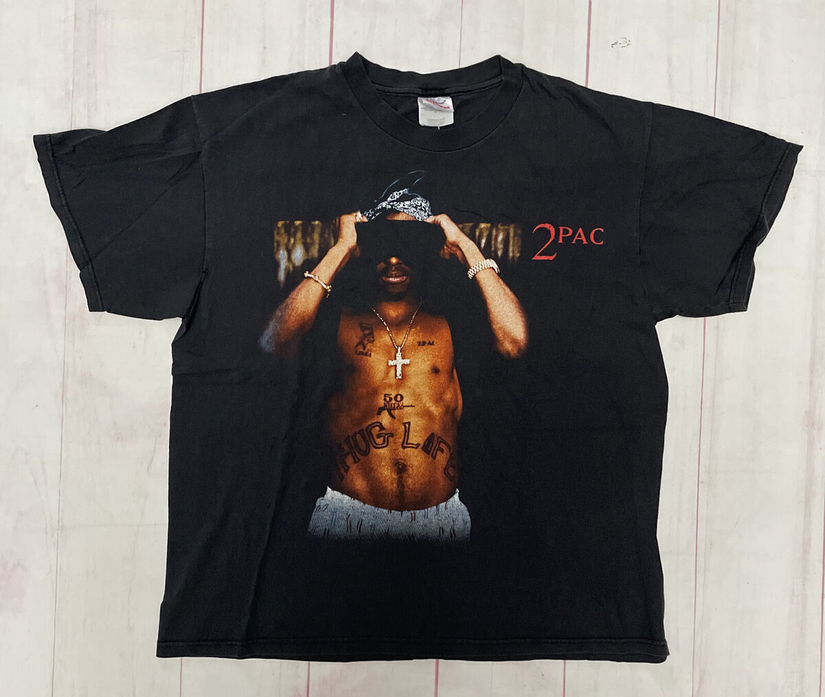 vintage t tシャツ 2pac-