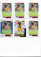 2019 SCORE N'Keal Harry RC LOT NFL Draft (1) Artist's Proof (1) Base (4)