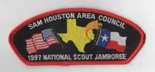 1997 National Scout Jamboree JSP Sam Houston Area Council RED Bdr. [BS1061]