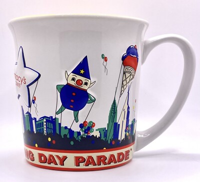2005 Macy s Thanksgiving Day Parade Mug New York 85th Anniversary 3D Embossed