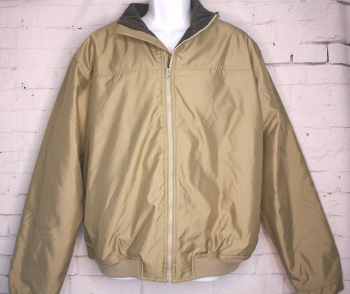 chaps fleece lined jacket