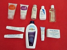 Travel Sample Size Shampoo, Conditioner, Moisturizers, Cleansing Bar 10pcs 1 6