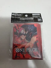 One Piece Card Game Bandai Official Card Sleeves Luffy Japanese New Fast Ship