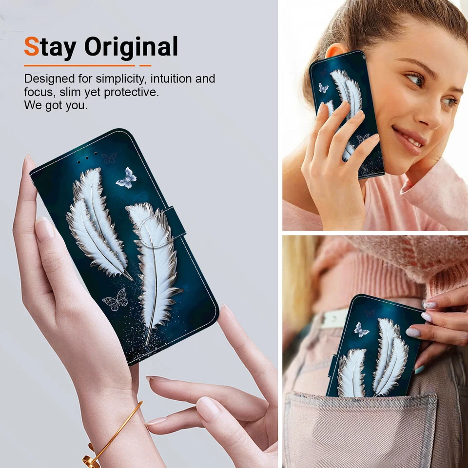 Butterfly Flower Phone Case for LG Stylo 7 6 K42 K62 K71 K41S K51S K40S K50 Q60 - Image 4 of 4
