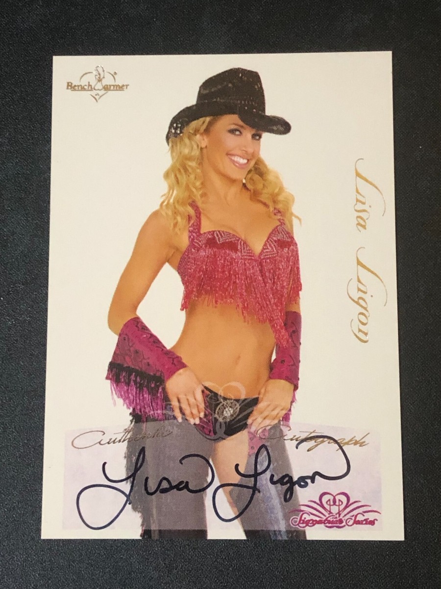 2005 Benchwarmer LISA LIGON Signature Series #44 Auto Dallas