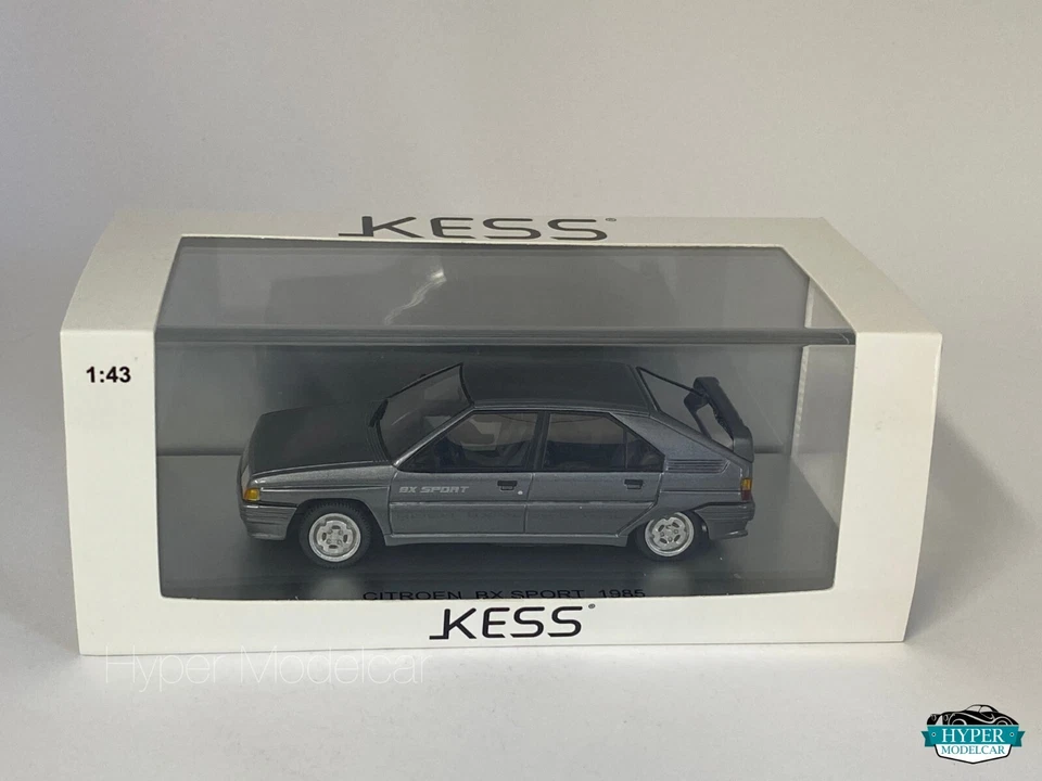 KESS 1/43 CITROEN BX SPORT 1985 GREY MET Art.KE43011030 - Immagine 4 di 4