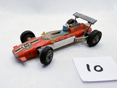 RARE VINTAGE CORGI TOYS # 158 LOTUS CLIMAX FORMULA 1 RACING CAR DIECAST MODEL