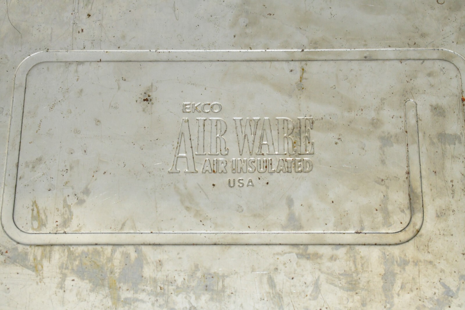 Vintage EKCO Air Ware Air Insulated Pan Baking Cookie Sheet 16" x 14.5