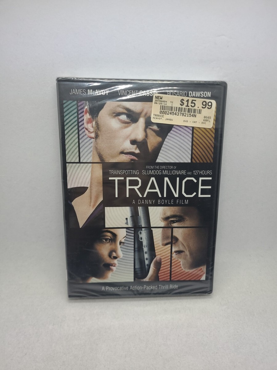TRANCE DVD) CANADIAN COVER JAMES MCAVOY, VINCENT CASSEL Brand New Sealed