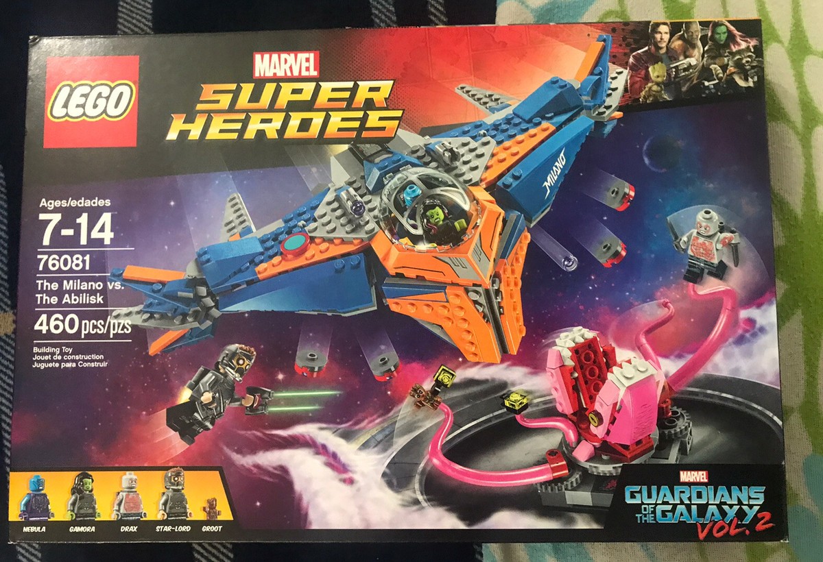 Lego Marvel Gotg Milano Abilisk 76081 Guardians Galaxy