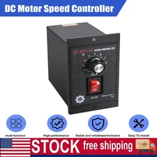 500W DC Motor Speed Controller AC 110V to DC 90V Forward Reversible Regulator US