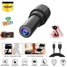 Mini Camara De Seguridad Para Casa WiFi HD 1080P Inalambrica Con Audio y Video