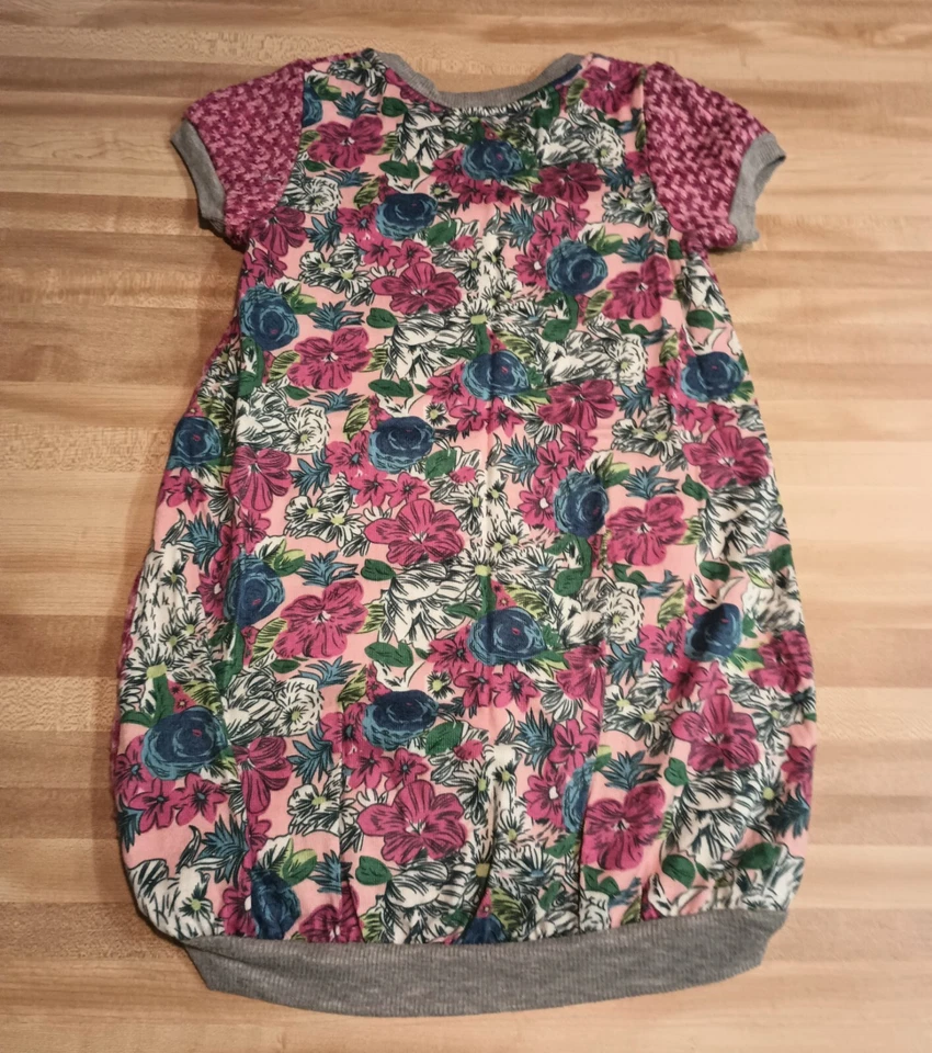 Hanna Banana - 女孩毛衣连衣裙 - 8 码二手状况完好内衬 - 短袖 - 棉 — 第 2/2 张图片