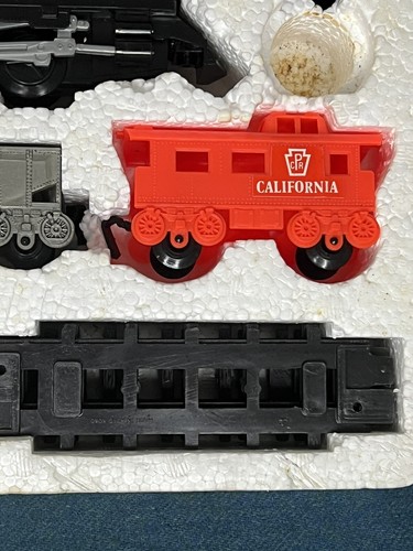 Vintage Interpur B/O Western Freight Train w/ Smoke Head Light & Chug Chug Sound - Picture 5 of 9