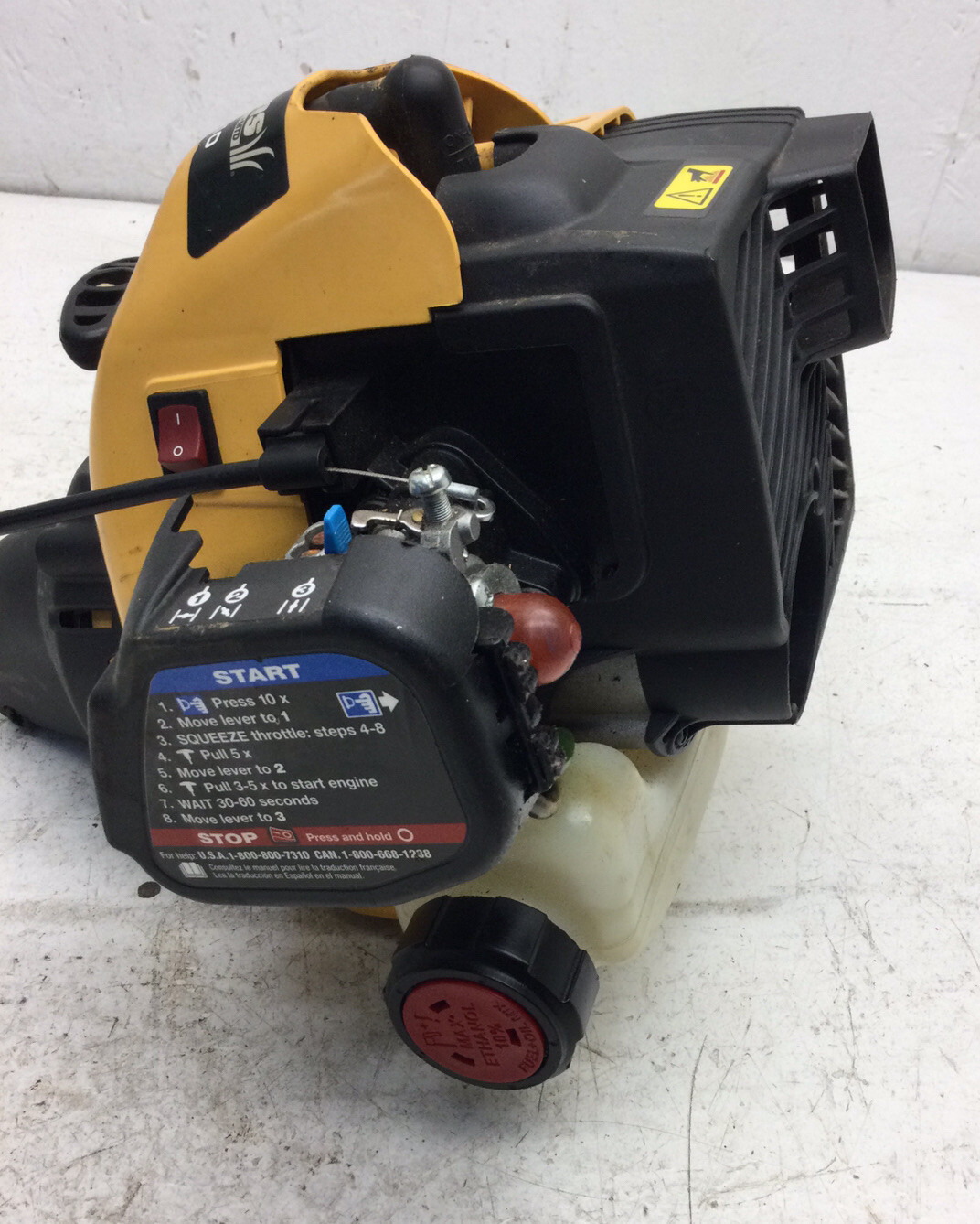 Bolens BL 110 leaf blower for parts or repair eBay