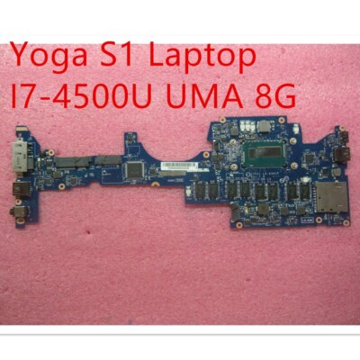 For Lenovo ThinkPad Yoga S1 Mainboard I7-4500U UMA 8G 04X5239 00HT133 00HT135
