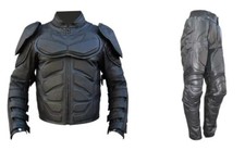 Batman El Caballero Oscuro Asciende Motocicleta Imitación Cuero Traje/Disfraz Batman v Bane