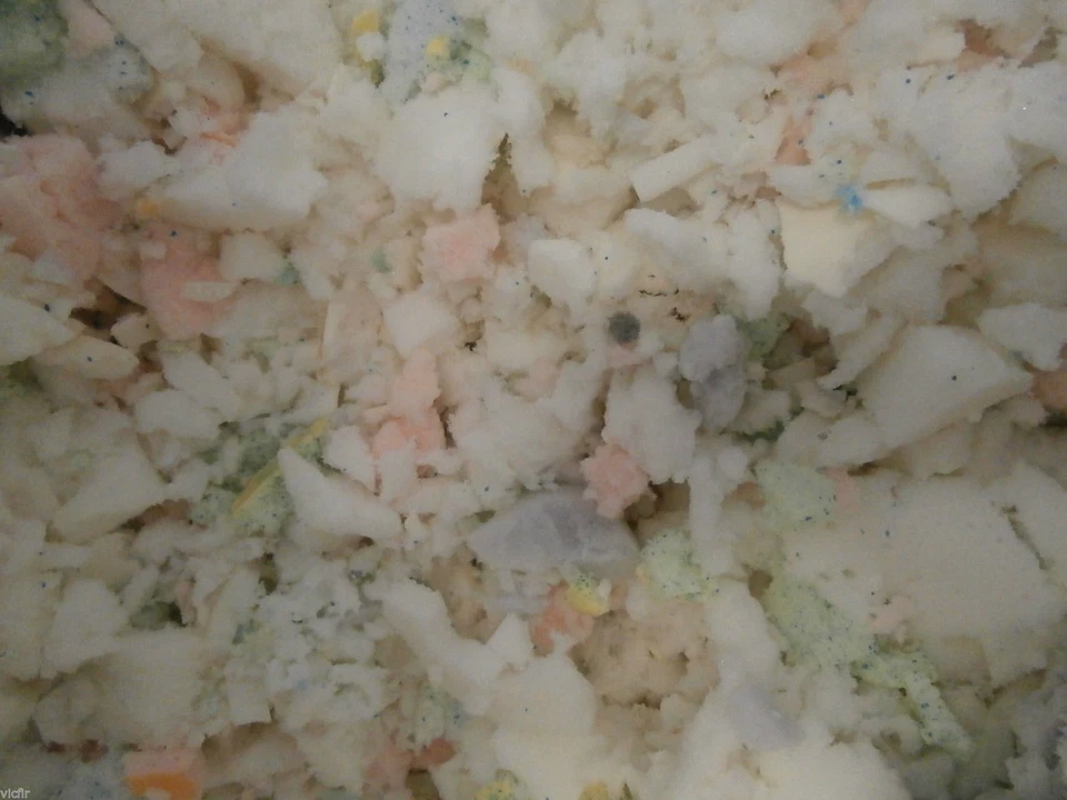 Shredded Memory Foam Orthopedic Dog bed, Extra Large Breed Dogs,55"x37",Brown  - Image 3 of 4