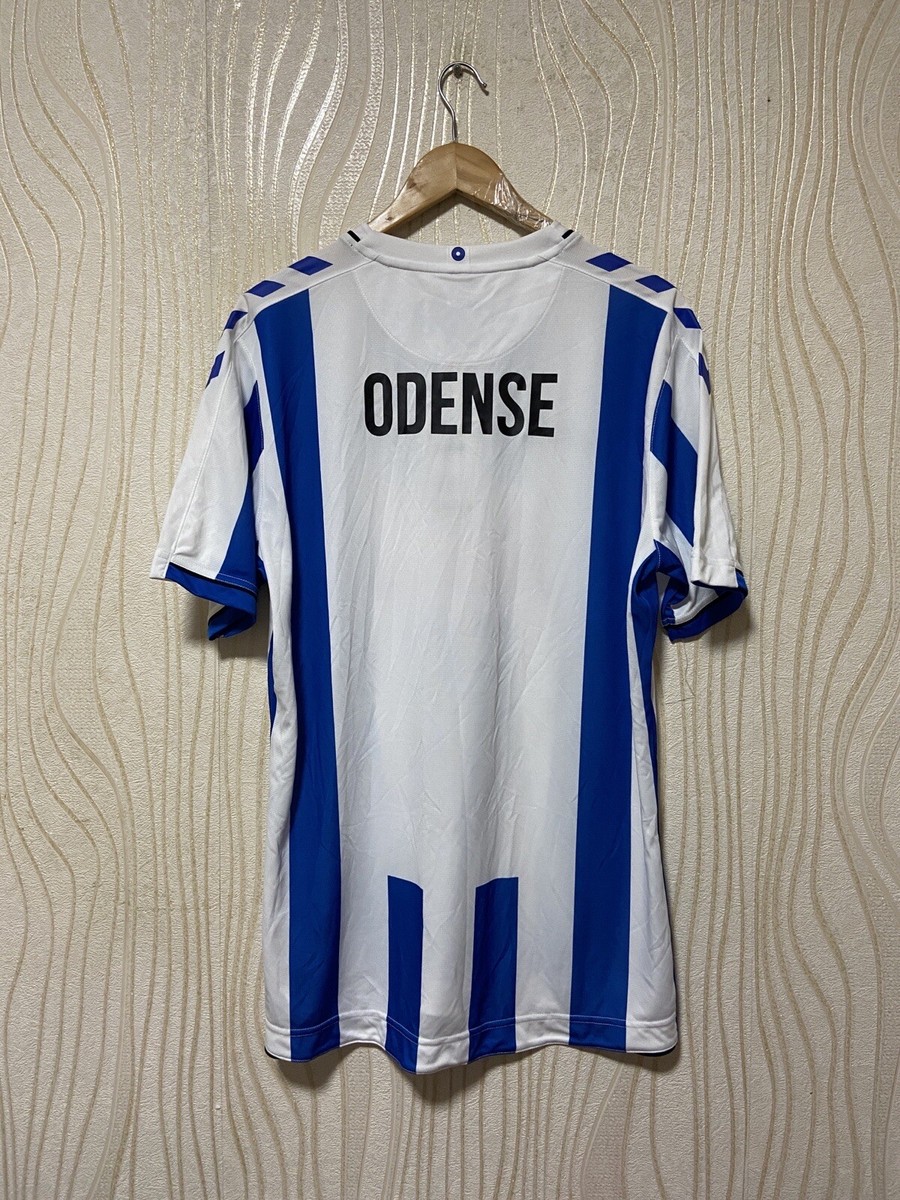 ODENSE 2018 2019 HOME FOOTBALL SOCCER JERSEY sz L MEN eBay