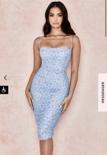 House of CB Ruched Midi dress