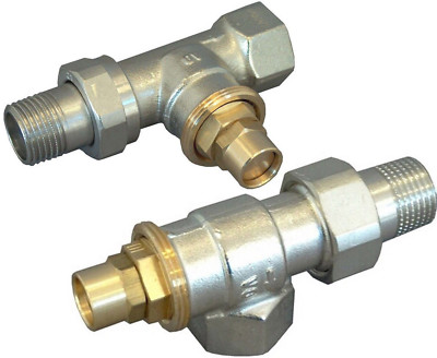 Oventrop RTL Rücklauftemperaturbegrenzer 1/2'' DN15 Durchgang - Eck Unibox Ventil