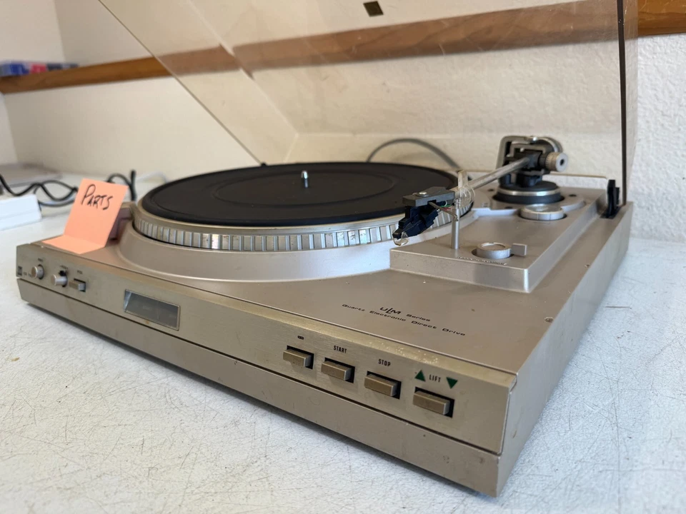 Tocadiscos Doble CS-728Q HiFi Estéreo Audio De Colección Japón - PIEZAS G3D Foto 3 de 4