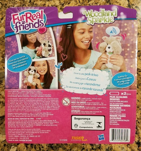 Hasbro FurReal Friends Woodland Sparkle Rocco My Peekaboo Raccoon for sale online eBay
