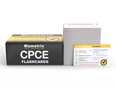 CPCE Exam Preparation 2024 and 2025: CPCE Study Cards (boxed)