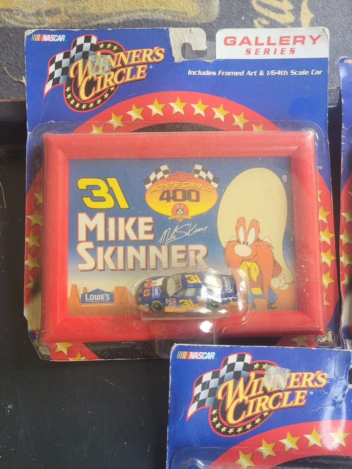 winners circle gallery series 2002 terry labonte,jeff green,mike skinner lot of - Image 4 of 4