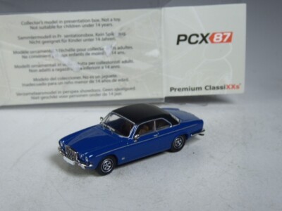 (KI-01-33) Premium Classixxs PCX87 Jaguar XJ Coupé blau/schwarz in 1:87 in OVP