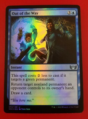 1x Out of the Way | FOIL | Streets of New Capenna | MTG Magic Cards
