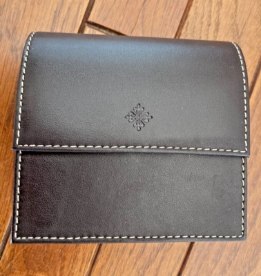 PATEK PHILIPPE EMPTY Leather  WATCH BOX  EX Condition #S14
