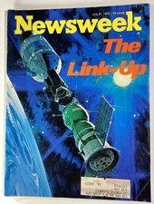 Newsweek Magazine 1975 Rare Ads NASA Shuttle USSR Gangs Gandhi Amin Sex Talese